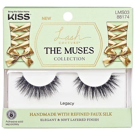 Kiss Lash Couture The Muses Collection False Eyelashes, Style Legacy - 1.0 pr