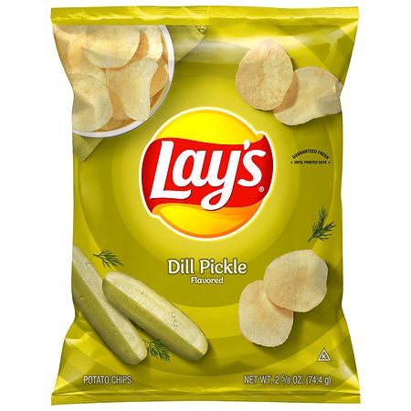 Lay's Potato Chips Dill Pickle - 2.63 oz
