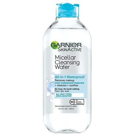 SkinActive Micellar Cleansing Water For Waterproof & Long-Wear Makeup - 13.5 fl oz 13.5 fl oz