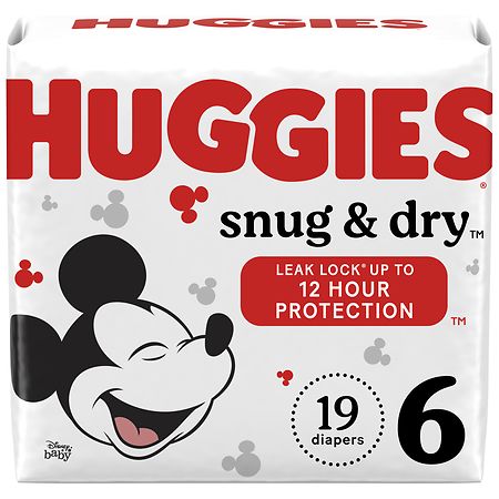 Huggies Snug & Dry Baby Diapers 6 (19 ct) - 19.0 ea