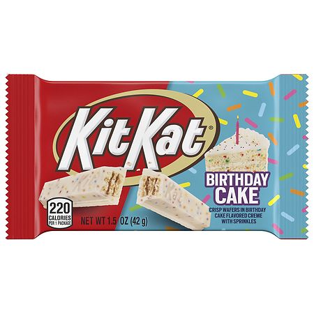 Kit Kat Birthday Cake Creme with Sprinkles Wafer Candy Bar - 1.5 oz