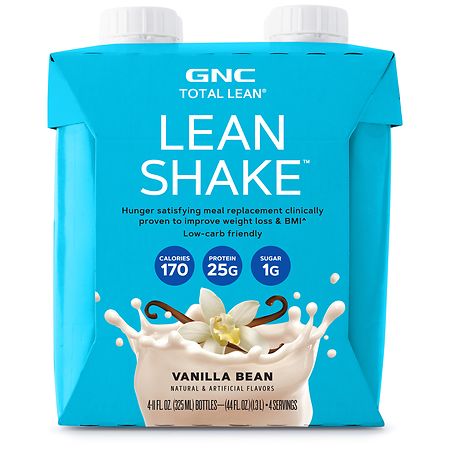 GNC Total Lean Shake Ready-To-Drink - 11.0 fl oz x 4 pack