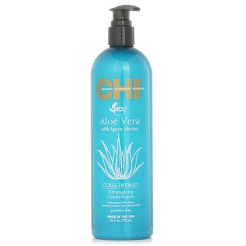 CHIAloe Vera with Agave Nectar Curls Defined Detangling Conditioner 739ml/25oz