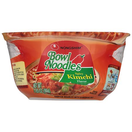 Nongshim Bowl Noodles Spicy Kimchi - 3.03 oz