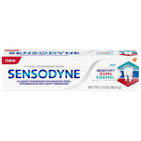 Sensodyne Toothpaste Sensitivity Gum and Enamel - 3.4 oz
