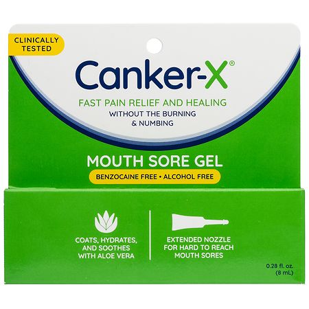 Canker-X Mouth Sore Gel - 0.28 fl oz
