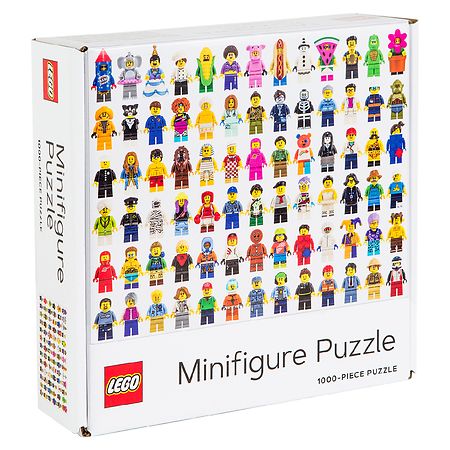 Chronicle Books LEGO Minifigure Puzzle - 1.0 ea