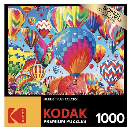 Kodak Ballooning Fun Puzzle 1000 Pieces - 1.0 ea