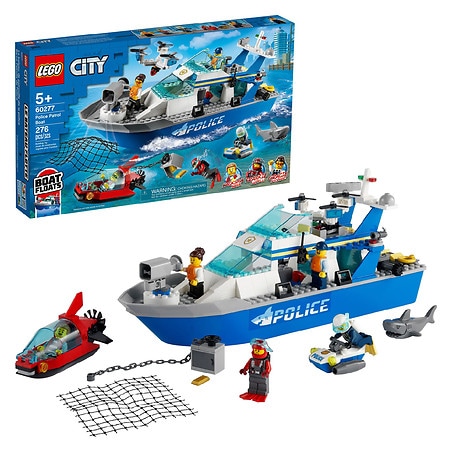 Lego Police Patrol Boat 60277 - 1.0 ea