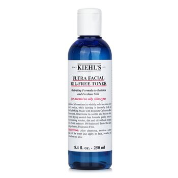 Kiehl'sUltra Facial Oil-Free Toner - For Normal to Oily Skin Types 250ml/8.4oz