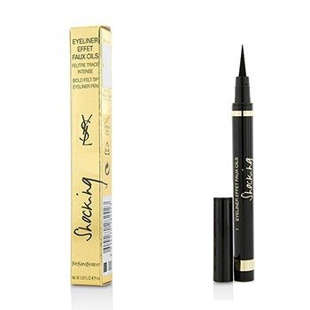 Yves Saint LaurentEyeliner Effet Faux Cils Shocking (Bold Felt Tip Eyeliner Pen) - # 1 Black 1.1ml/0.04oz