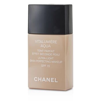 ChanelVitalumiere Aqua Ultra Light Skin Perfecting Make Up SPF15 - # 42 Beige Rose 30ml/1oz