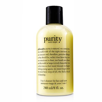 PhilosophyPurity Made Simple - 3-in-1 cleanser for face and eyes 240ml/8oz