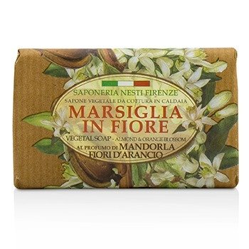 Nesti DanteMarsiglia In Fiore Vegetal Soap - Almond & Orange Bloosom 125g/4.3oz