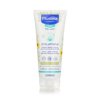 MustelaStelatopia Emollient Cream - For Atopic-Prone Skin 200ml/6.76oz