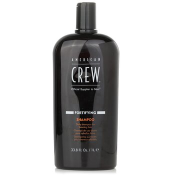 American CrewMen Fortifying Shampoo (Daily Shampoo For Thinning Hair) 1000ml/33.8oz