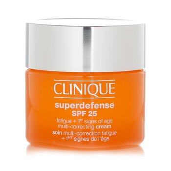CliniqueSuperdefense SPF 25 Fatigue + 1st Signs Of Age Multi-Correcting Cream - Very Dry to Dry Combination 50ml/1.7oz