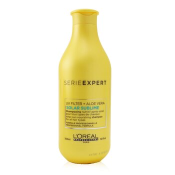 L'OrealProfessionnel Serie Expert - Solar Sublime UV Filter + Aloe Vera After-Sun Nourishing Shampoo (For All Hair Types) 300ml/10.1oz