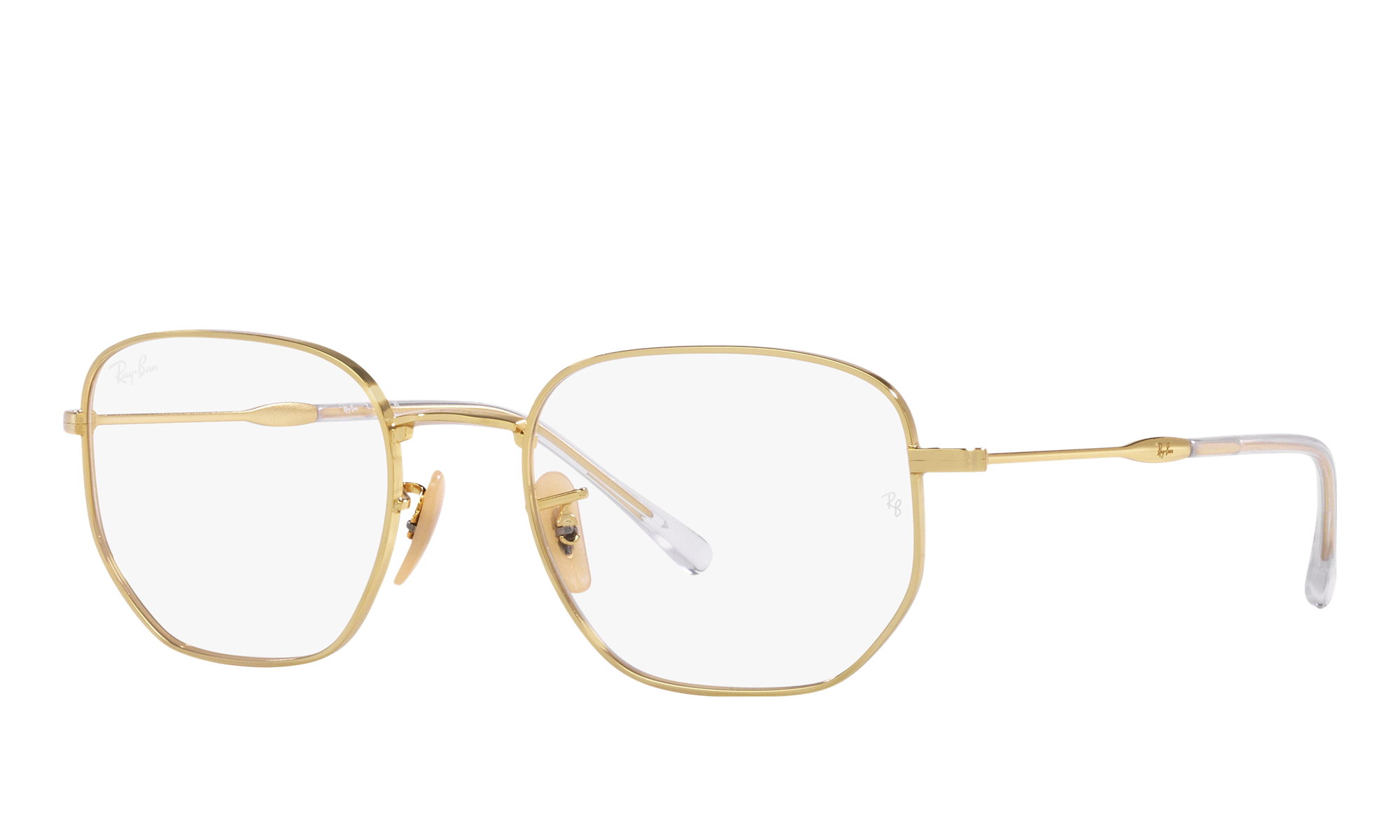 Ray-Ban Unisex Rx6496 Gold Size: Standard