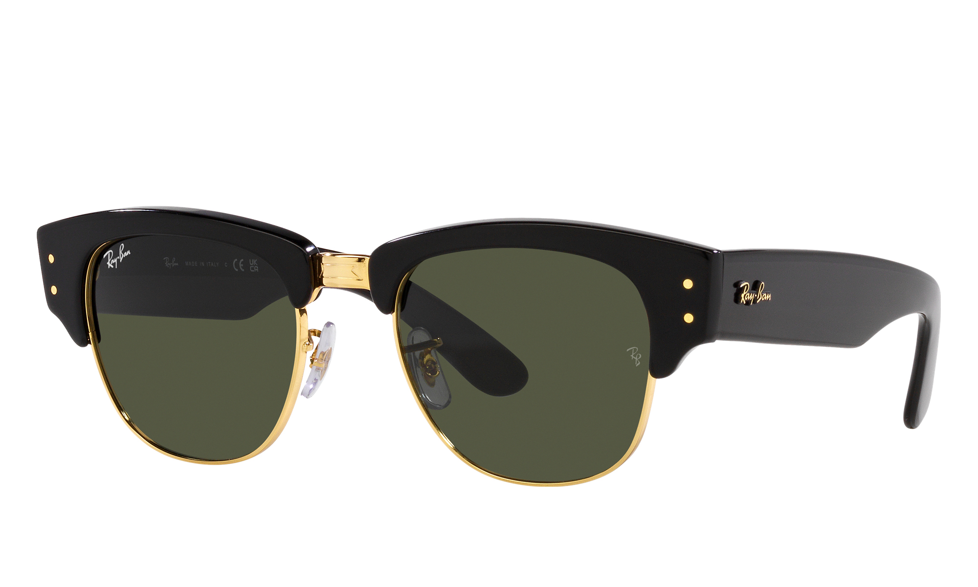 Ray-Ban Unisex Rb0316s Black On Gold Size: Large