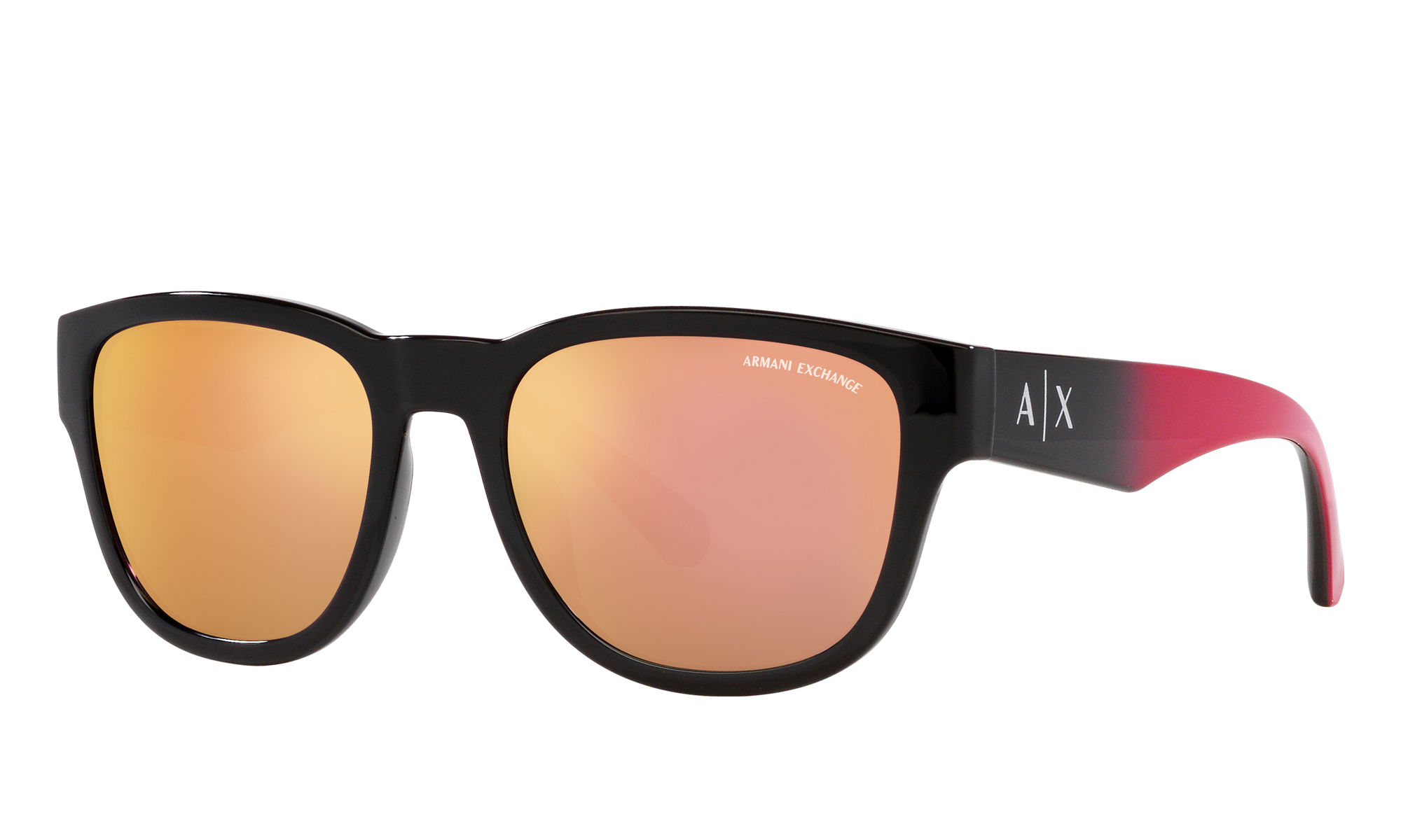 Armani Exchange Unisex Ax4115su Shiny Black Size: Standard