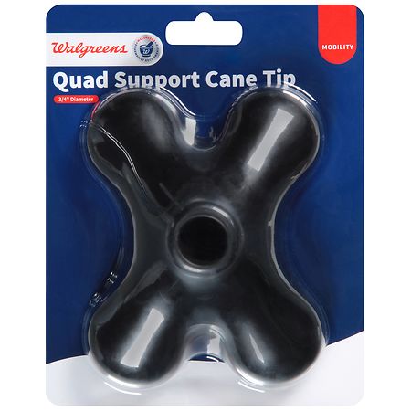 Walgreens Quad Support Cane Tip - 1.0 ea