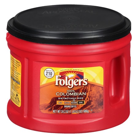 Folgers Coffee Colombian - 24.2 oz