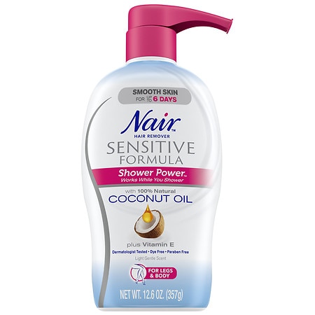 Nair Hair Remover Sensitive Formula Shower Power - 12.6 oz