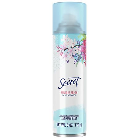 Secret Aerosol Antiperspirant and Deodorant Powder Fresh - 6.0 oz