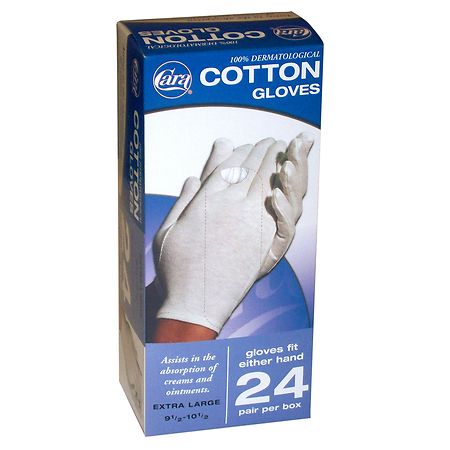 Cara Cotton Glove Dispenser Box Extra Large - 24.0 ea