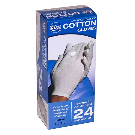 Cara Cotton Glove Dispenser Box Large - 24.0 ea