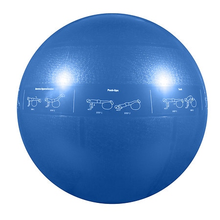 GoFit 2000lb Professional Core Stability Ball Blue - 55cm 1.0 ea