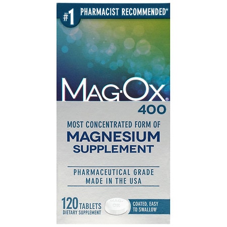 Mag-Ox 400 Magnesium Oxide Supplement Tablets - 120.0 ea
