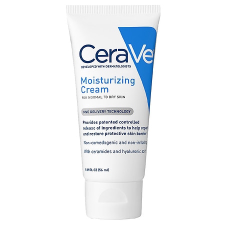CeraVe Face and Body Moisturizing Cream for Normal to Dry Skin Fragrance Free - 1.89 oz