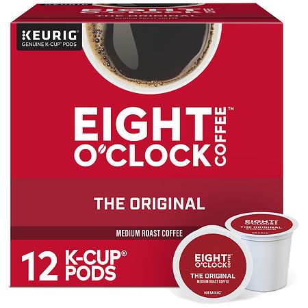 Eight O'clock Coffee The Original K-Cup Pods Original - 12.0 ea