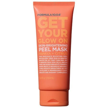 Formula 10.0.6 Get Your Glow On Skin-Brightening Peel Mask - 3.4 fl oz