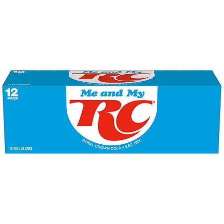 RC Cola Soda 12 oz Cans - 12.0 fl oz x 12 pack