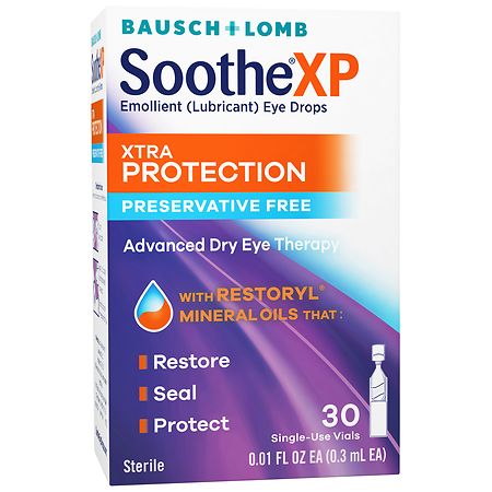 Soothe XP Preservative Free Eye Drops - 0.01 fl oz x 30 pack