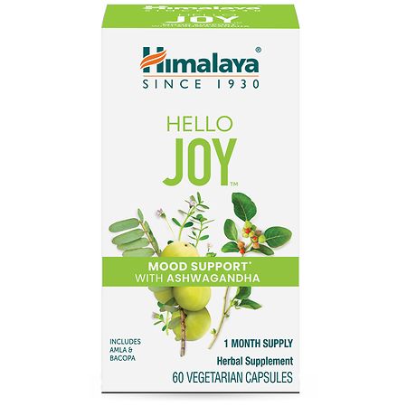 Himalaya Herbal Healthcare Hello Joy Mood Support with Ashwagandha - 60.0 ea