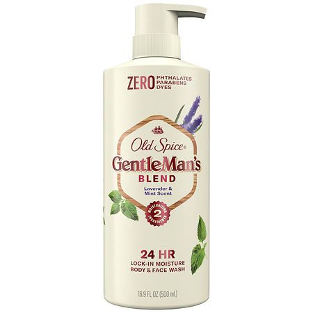 Old Spice GentleMan's Blend Body Wash Lavender and Mint - 16.9 oz