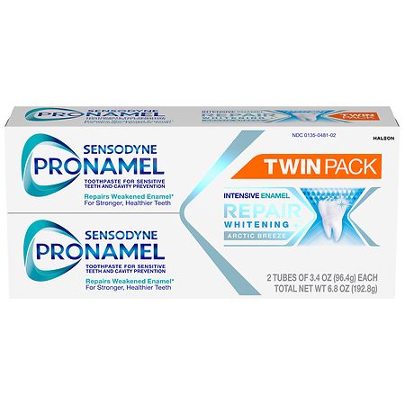 Sensodyne Pronamel Toothpaste, Intensive Enamel Repair Artic Breeze - 3.4 oz x 2 pack