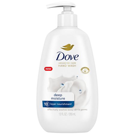 Dove Advanced Care Deep Moisture Hand Wash - 12.0 fl oz