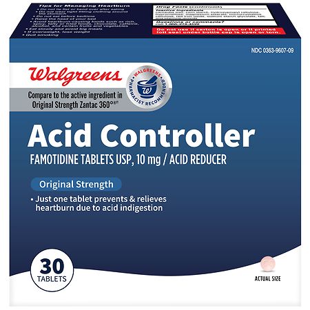 Walgreens Acid Reducer Tablets Original Strength - 30.0 EA