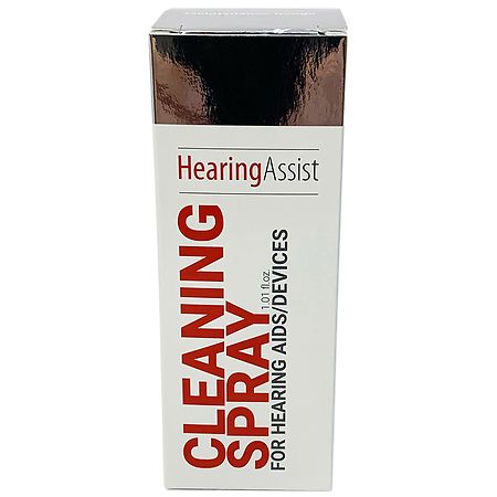 Hearing Assist Hearing Aid Cleaning Spray 1 fl oz - 1.0 fl oz