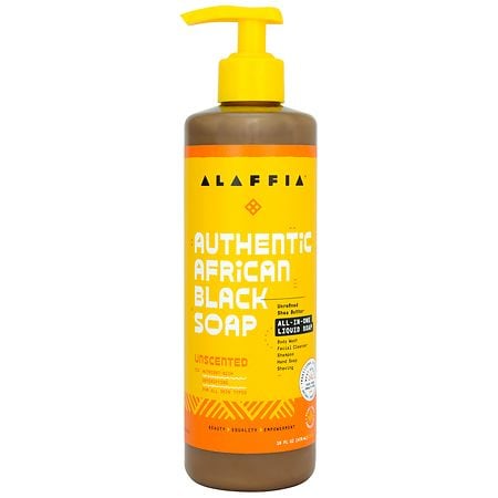 Alaffia Authentic African Black Soap All-In-One Liquid Soap - 16.0 fl oz