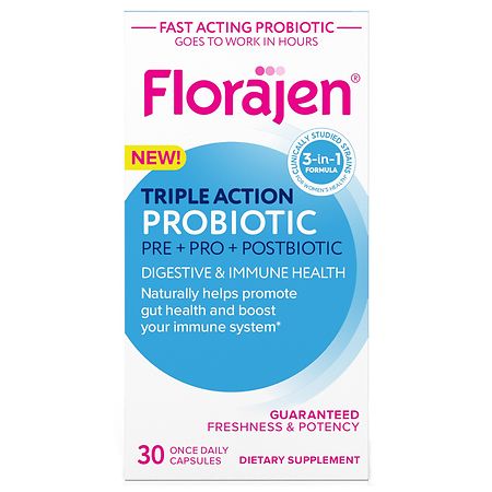 Florajen Triple Action Probiotic - 30.0 ea