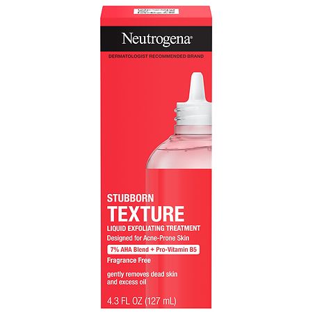 Neutrogena Stubborn Texture Liquid Exfoliant, AHA Blend - 4.3 fl oz