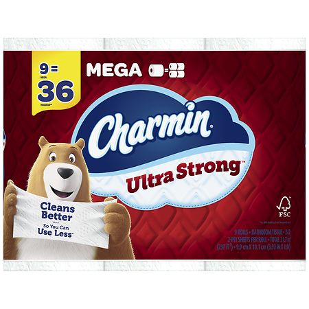 Charmin Ultra Strong Toilet Paper - 242.0 ea x 9 pack