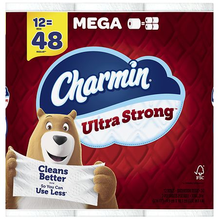 Charmin Ultra Strong Toilet Paper - 242.0 ea x 12 pack