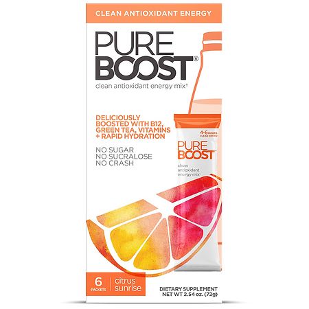 Pureboost Clean Boost Energy Powder Mix - 6.0 ea